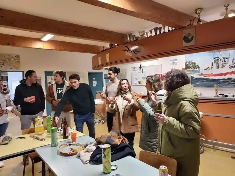 Moment de convivialité pour les Préparants N1