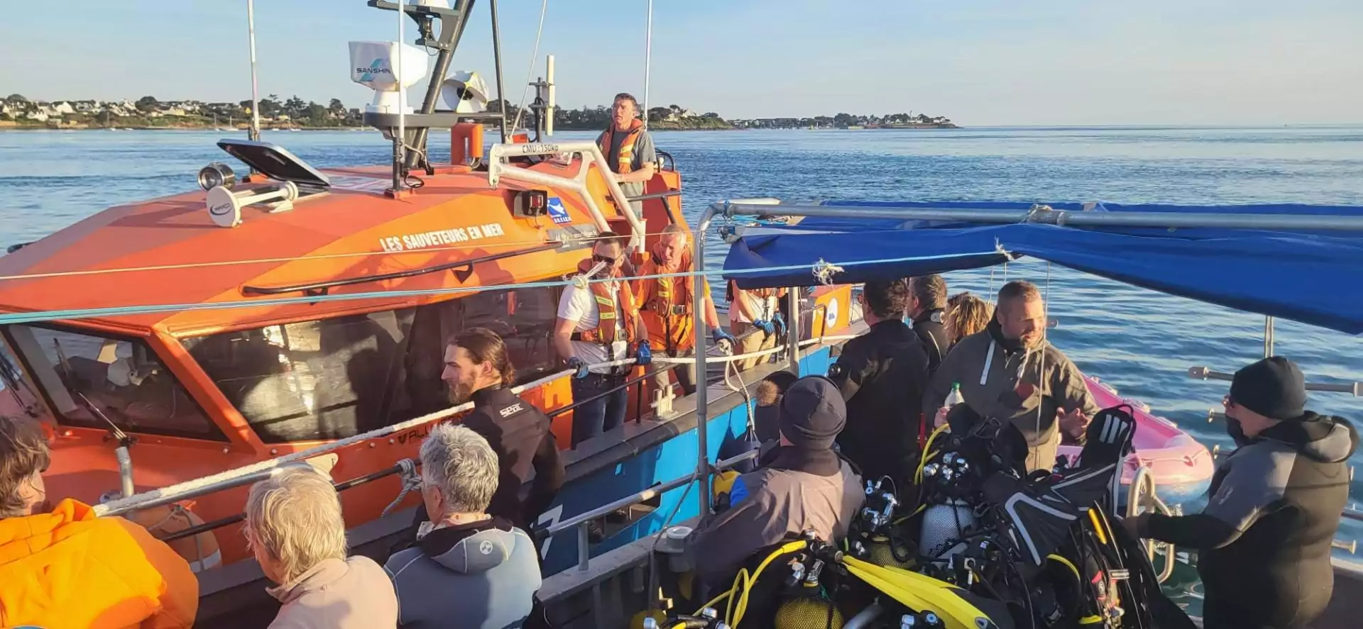 Plongée au Grégan et SNSM